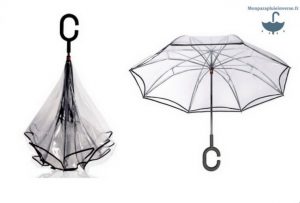 parapluie inversé à la mode